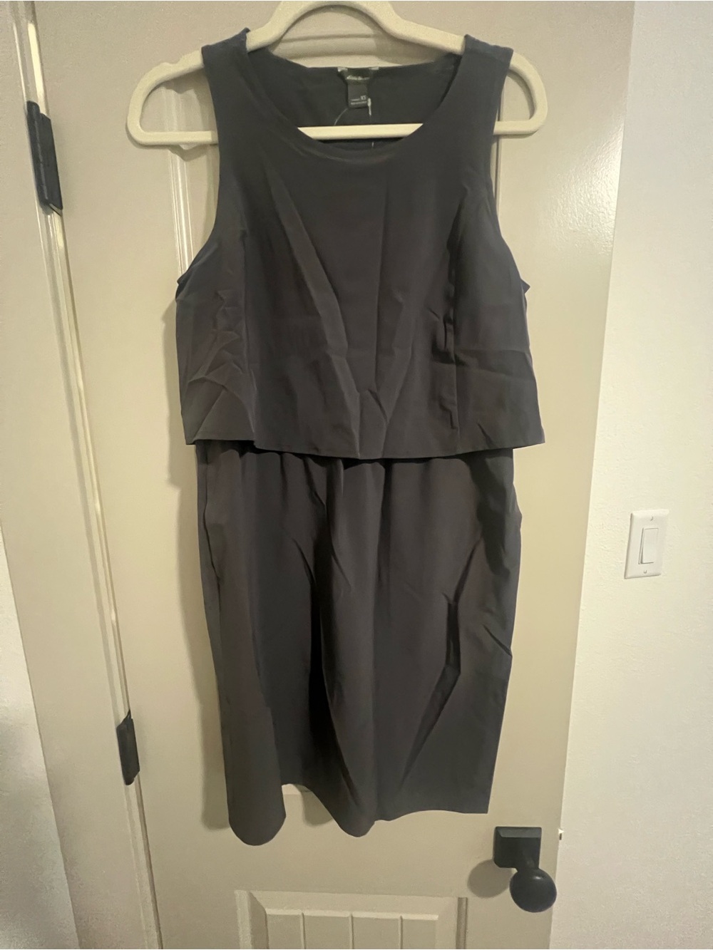 Eddie Bauer Sleeveless Layered Athletic Midi Dress